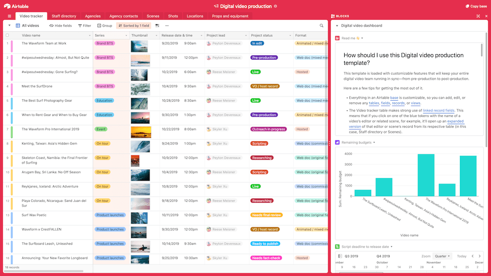 Airtable | Create apps that perfectly fit your team's needs