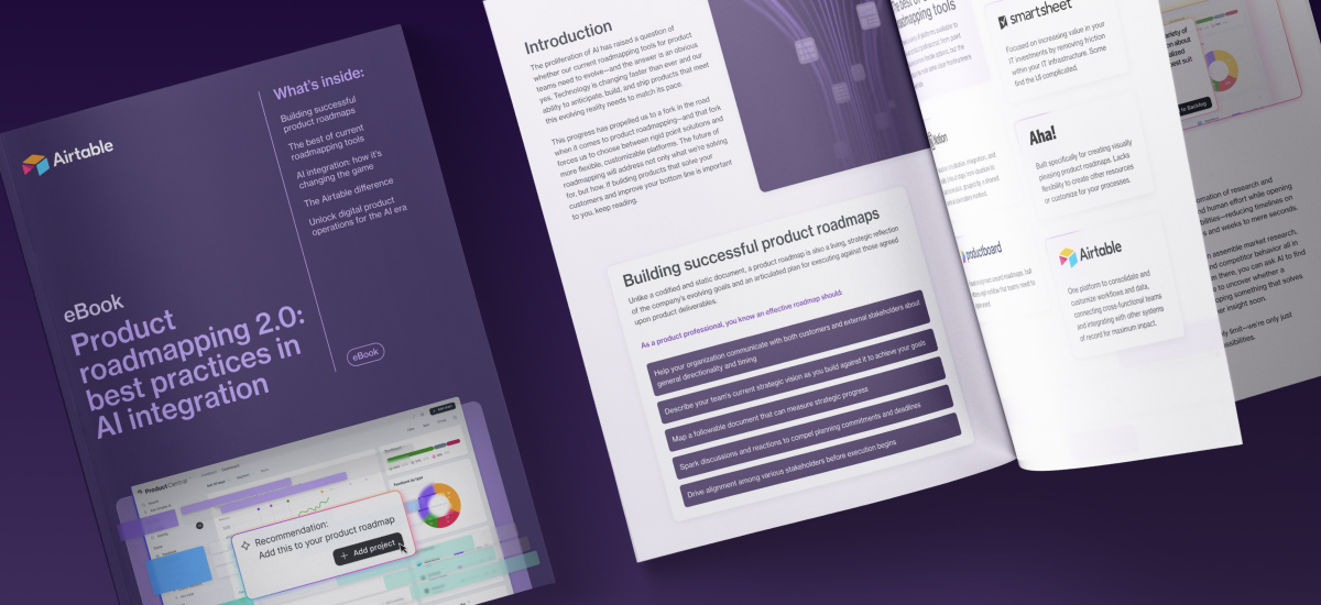 Product roadmapping 2.0: best practices in AI integration